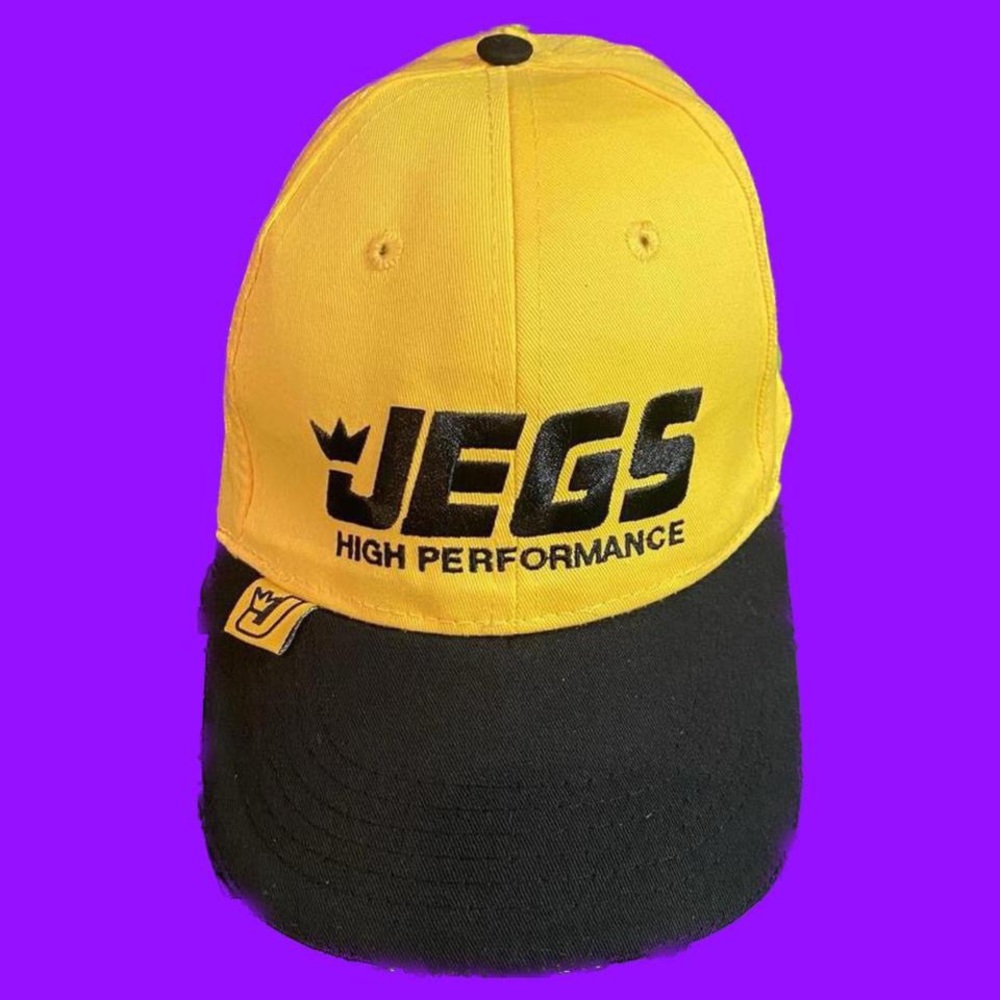 JEGS High Performance StrapBack Hat in Yellow